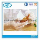 Safety Disposable PE Transparent Plastic Gloves for Food