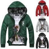 Custom Cotton Printed Hoodies Sweatshirt of Fleece Terry (F133)