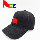Distressed Denim Fabric Customized 3D Embroidery for Golf Baseball Cap