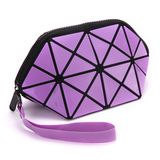 2017 New Cosmetic Bags Fashion Travel Folding Women Makeup Necessaries Geometric Zipper Make up Bag Organizer