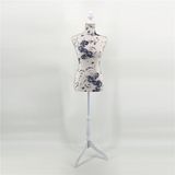 Half-Body Tailor Soft Female Cloth Form Mannequin Dummy Doll