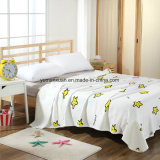 Knitted 100%Cotton Quilt of Textile for Summer Star