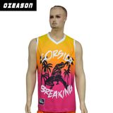 Free Design Custom Sublimation Printing Singlets for Men/Women (SL022)