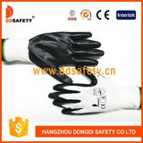 Ddsafety 2017 White Nylon with Black Nitrile Glove