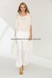 High Quality Plain Fashion Balloon Short Sleeve Blouses Top