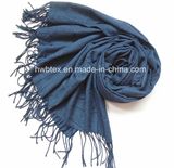 Elegant Plain Color Acrylic/Viscose Stole /Shawl / Scarf (HWBVS76)