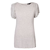 Fashion Sexy Cotton/Polyester Plain T-Shirt for Women (W051)