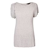 Fashion Sexy Cotton/Polyester Plain T-Shirt for Women (W051)