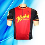 100% Polyester Man's Short Sleeve Cycling Jersey