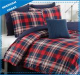 British Plaid Design Printed Cotton Duvet Cover Bed Linen