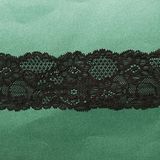 Narrow Black Net Trimming Lace for Garment Accessory