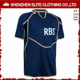 Custom Navy Blue Quick Dry Rugby Jersey (ELTRJI-20)