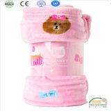 2017 New Design Pink Color Kid Blanket China Supplier