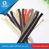 #3 Cupronickel Brass Auto-Lock Open End Zipper