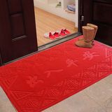 Colorful Polyester Material Needle Punched Anti-Dust Rubber Mat/Carpet