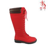 2018 Classic PU Knee-High Rain Boots Women Shoes (BT731)