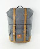 Polyester with PU Leather Fashion Outdoor Laptop Backpack