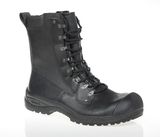 High Cut Genuine Leather Steel Toe Military Boot