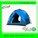 100% Polyester 4 Person Outdoor Rainproof Waterproof Camping Tent