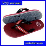 Double Color Sole Simple Style Summer Beach PE Man Slipper