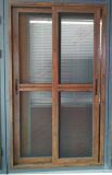 Woodgrain Aluminium Sliding Insect Door (BHN-SD01)