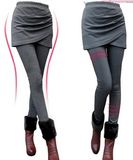 Fashion Womens High Waist Skinny Layered Leggings (SR8226)