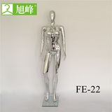 Female Clear Full Body Egg Head Window Mannequin