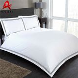 100% Cotton 4PCS Hotel Bedding Set, White Bedding Set