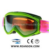 Factory of Flexible Frame Rainbow Lenses High Quality Snow Glasses