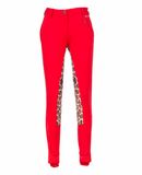 Fashion New Woman Horse Riding Silicone Print Breeches (SMBH17026)