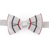 Men's Fashionable 100% Polyester Knitted Bow Tie (YWZJ97)