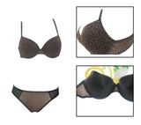 New Design Animal Print Bra Set for Sexy Lady (EBP143)