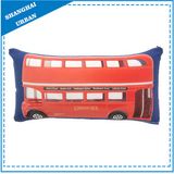 London Bus Printed Polyester Throw Pillow