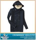 Girls Fashion Blue Hoody Sweatshirt with High Quality (CW-GHS-1)