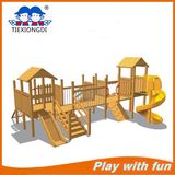 Attractive Pirate Ship Children Wooden Outdoor Playground