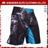 OEM Service Cheap Men Split Polyester Spandex MMA Shorts (ELTMMJ-142)