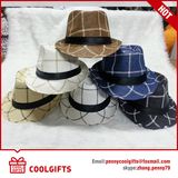 Mix Color Fashion Stiff Paper Straw Hat