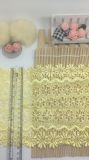 New Design Factory Stock Wholesale 18cm Width Embroidery Polyester Trimming Fancy Nylon Chemical Lace for Garments Accessory & Home Textiles & Curtains