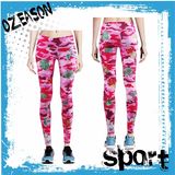 Manufacturer Custom Unique Color Printing Gym Leggings (YG007)