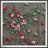 Mesh Flower Embroidery Tulle Floral Embroidery