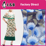 3D Floral Mesh Based Lace Fabric for Clothing