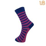 Men's Bamboo Stripe Happy Quality Sock