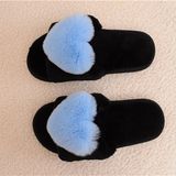 Lady Fashion Home Warm Fur Slippers