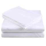 Hotel Quality Brushed Flat Sheet Microfiber Bed Sheet Set