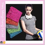 2016 New Design Quick Dry OEM Custom Fit Yoga Sport T Shirt