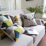 Affordable Cotton Linen Decorative Accent Pillows for Couches Decor