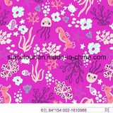 Octopus Sea Fish Knitted Printing 80%Nylon 20%Spandex Fabric