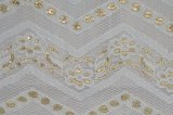 Swiss Delicate Melt Poly Lace Fabrci, High Quality and New Pattern Ls10026