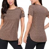 Fashion Women Leisure Casual Slim T-Shirt Clothes Blouse