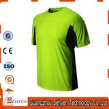 High Visibility Neon Green Fluorescent Safety Work Plain T-Shirt